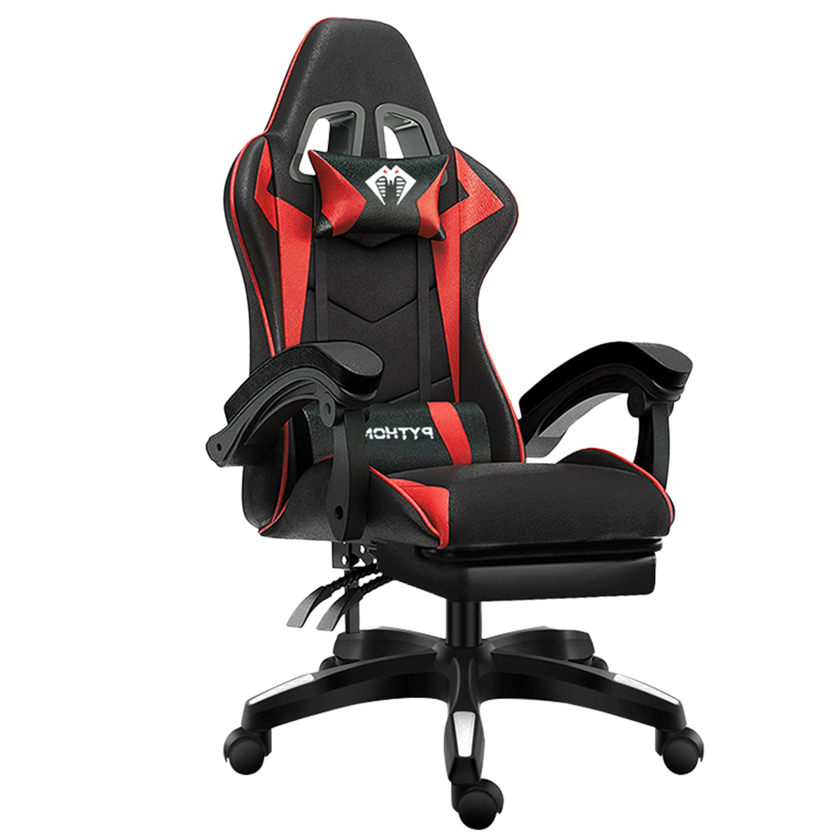 Cadeira Gamer Titanium Python Fly – Reclinável com Apoio Lombar Ergonômico