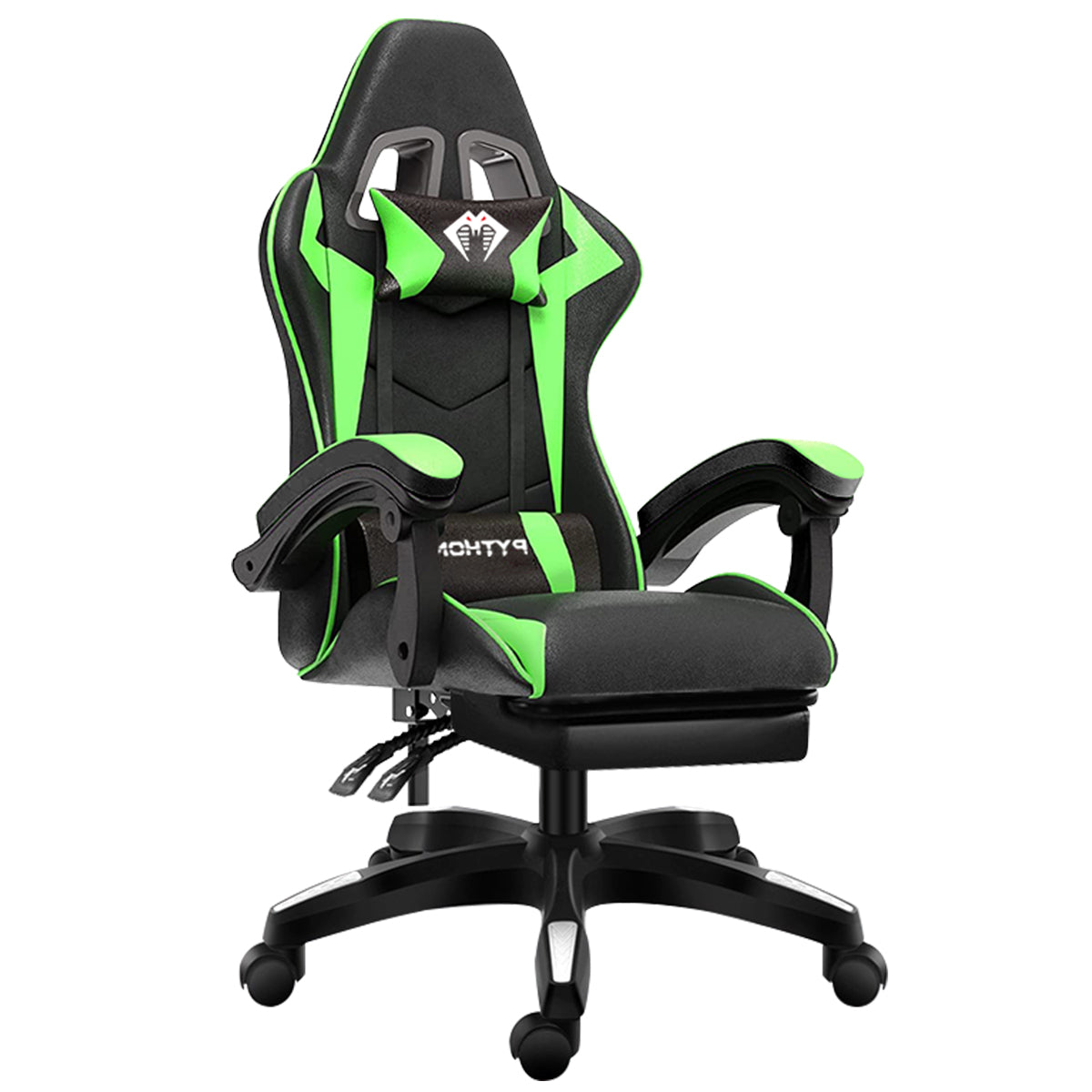 Cadeira Gamer Titanium Python Fly – Reclinável com Apoio Lombar Ergonômico