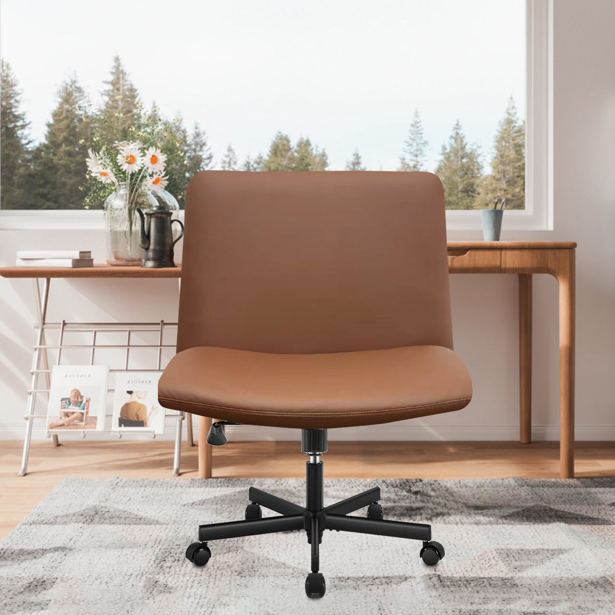 Cadeira de relaxamento em PVC, ideal para o quintal