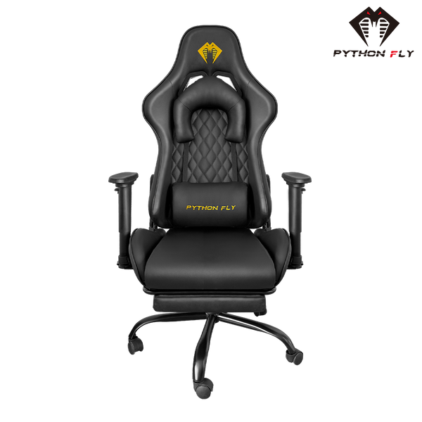Cadeira Gamer Nitro Boost Black Python Fly – Apoio para Pés e Reclinável