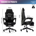 Cadeira de escritório Python Fly - Detalhes do acabamento premium