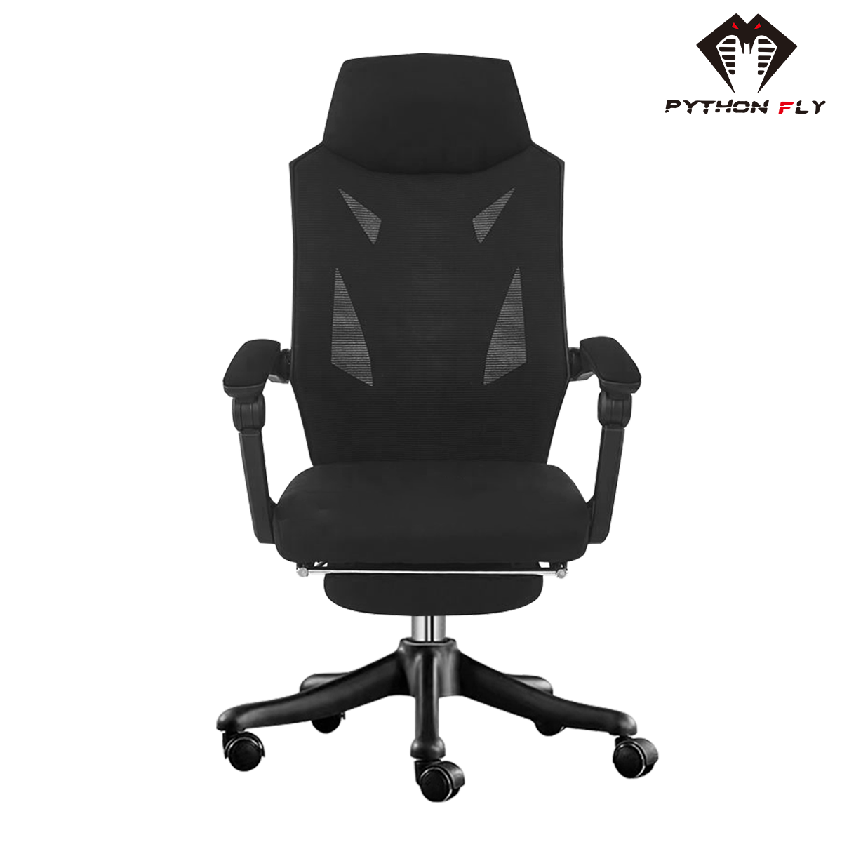 Cadeira de escritório Python Fly - Visão geral do design moderno “diamante” e encosto biônico 