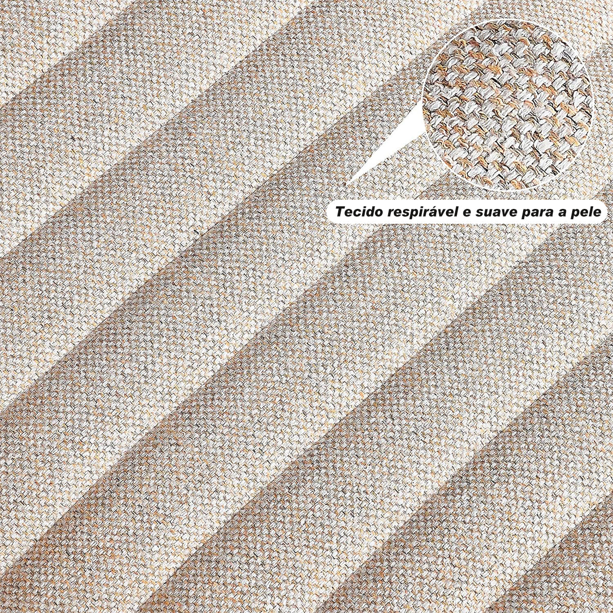 Detalhe do suporte lombar ajustável da cadeira ergonômica, projetado para alinhar a coluna vertebral e reduzir tensões nas costas durante o descanso