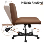 Cadeira de lazer em PVC com acolchoamento macio