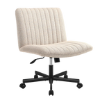 Cadeira de escritório em tecido de algodão Python Fly - Design moderno e conforto acolchoado