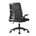 Cadeira de escritório Python Fly com design de malha preta