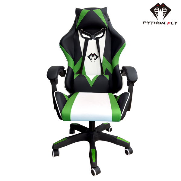 Cadeira Gamer PixelPuff Python Fly – Design Futurista e Inclinação até 145°