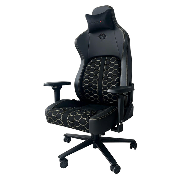 Cadeira Gamer Pythonfly HEXA, Cadeira de Escritório Ergonômica Reclinável para Jogos e Trabalho