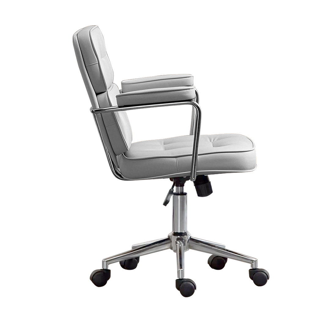 Cadeira estilo racing Python Fly cinza - Design esportivo e conforto premium