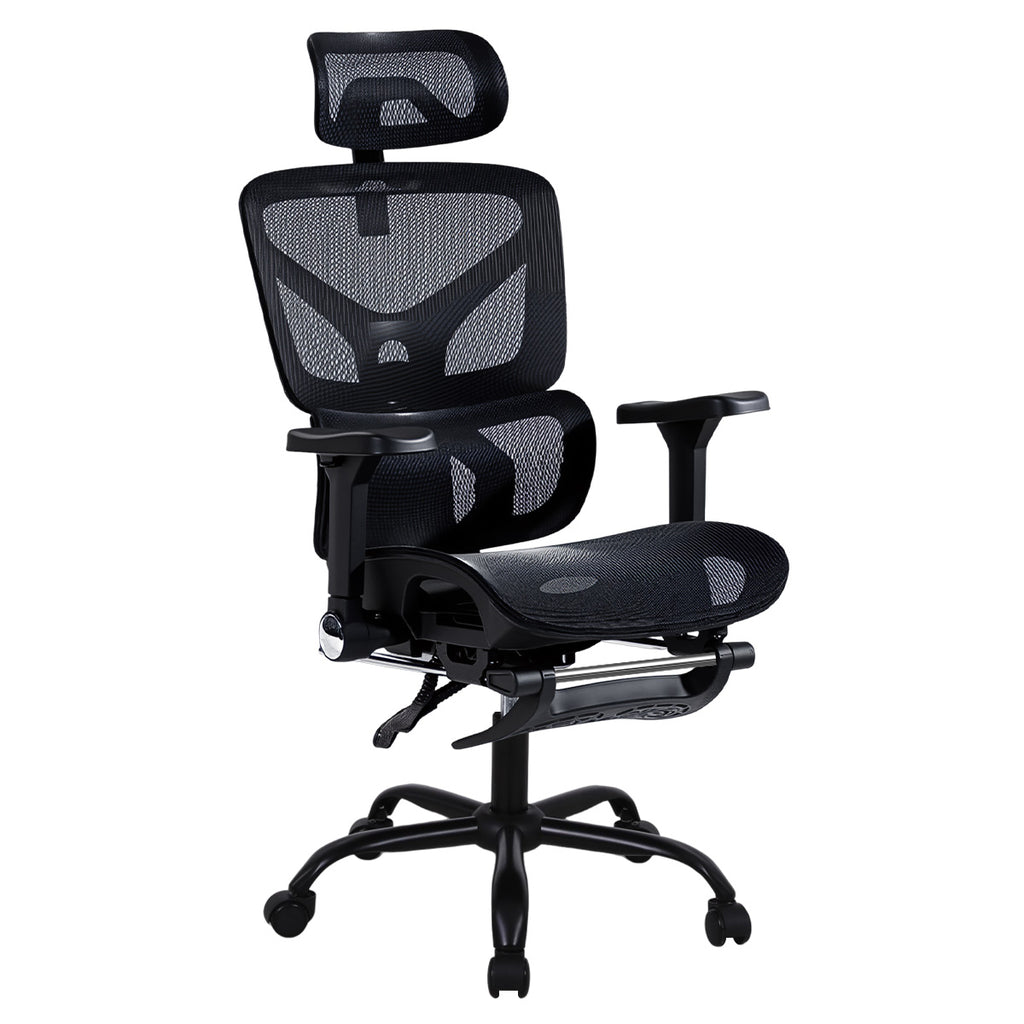  Poltrona ergonômica Pythonfly vista frontal para escritório